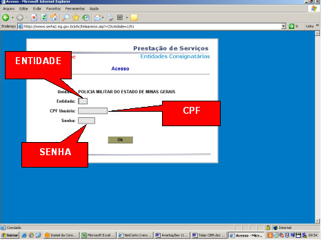 >deverá selecionar no menu principal a opção consulta servidor> >verificado que a mesa enquadramento averbou a diferença