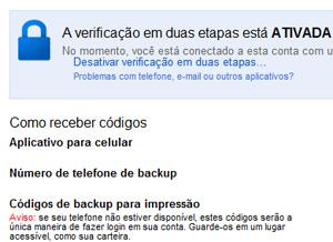 Segurança em Google Apps Single