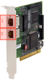 10 Ligação da IPBbrick Figura 2.6: Pinout cruzado de ligação entre a IPBbrick.GT e o PBX a porta 1 é indicada como 1 e a porta 2 como 2.