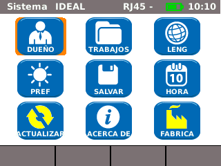 CAPÍTULO 3 Configurações 3.1. Princípios Todas as configurações da máquina pode ser definido através do menu Setup da tela principal.