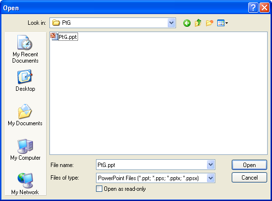 Instalar o software da aplicação PtG Converter em seu computador Siga as instruções na tela para completar a configuração.