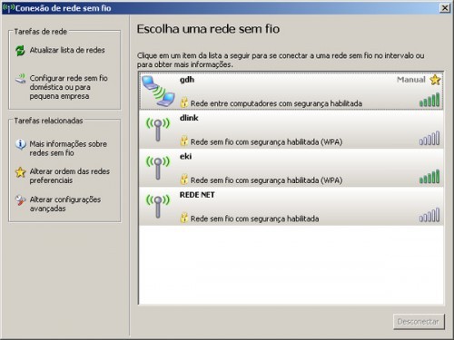 Ou seja, associar-se ao ponto de acesso equivale a conectar o cabo de rede, criando o link físico. Depois disso ainda temos a configuração normal dos endereços da rede.