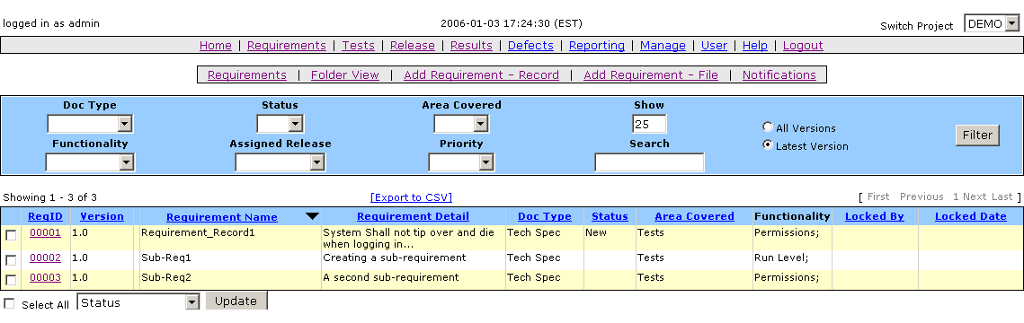 Rede Paraense de Pesquisa em Tecnologias de Informação e Comunicações Ferramenta RTH (free)http://www.rth-isquality.