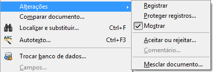 - ARQUIVO Novo Abrir Documentos recentes: Assistentes Salvar Tudo Recarregar Versões Exportar como PDF Sair O comando Novo abre um novo documento do BrOffice.