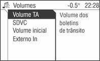 Introdução 93 Ambiente Utilize esta função para optimizar o som surround (tempos de execução, resposta de frequência e volume) utilizando valores predefinidos. Seleccione a opção de menu Ambiente.