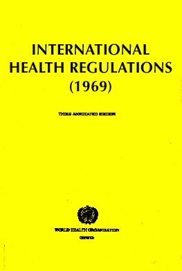 1951 - aprovada na assembléia da OMS primeira versão do Regulamento Sanitário Internacional.