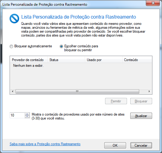 ANDRÉ ALENCAR 5 INFORMÁTICA Obs: As notificações do Internet Explorer permanecem abertas duas vezes, pelo tempo definido para caixas de diálogo na Central de Facilidade de Acesso.