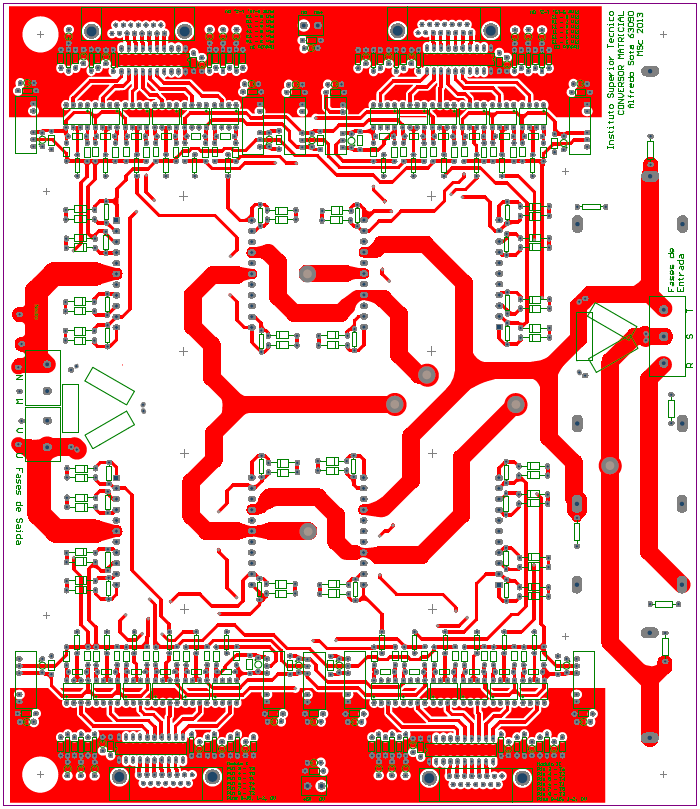 H.1. Layout do Conversor