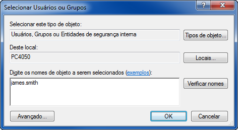 Operação Básica A caixa de diálogo Propriedades do scannerdata aparece. No Windows XP, clique como o lado direito do mouse na pasta scannerdata e selecione Compartilhamento e segurança.