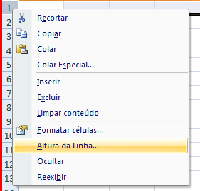 1.2.3 Inserindo e excluindo linhas e colunas Quando estamos criando uma tabela, podemos nos deparar com a necessidade de inserir ou excluir linhas e/ou colunas.