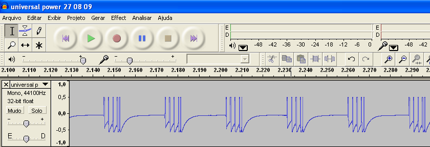 g. Repita este procedimento para controles diferentes.