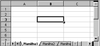 19 Editando uma Planilha A Área de Edição de uma Planilha é composta por 256 colunas e 65.536 linhas. Como já vimos, as colunas são identificadas por letras e as linhas são identificadas por números.