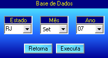 - Serão apresentados os preços pesquisados nos últimos doze meses, para uma determinada região pesquisada.