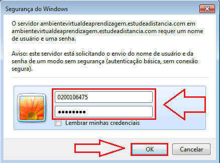 Ao abrir a página principal do Aluno Online, serão exibidos os avisos separados por áreas, como, por exemplo,