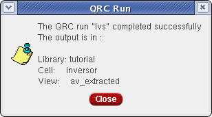 Figure 33: QRC (Assura) Parasitic Extraction Run Form Na aba Extraction preencha o item Ref Node como sendo gnd!