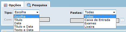 c) Envio por email não cadastrado: Será necessário que informe o nome do destinatário para que seja enviada ao email informado uma chave e senha de acesso ao resultado.