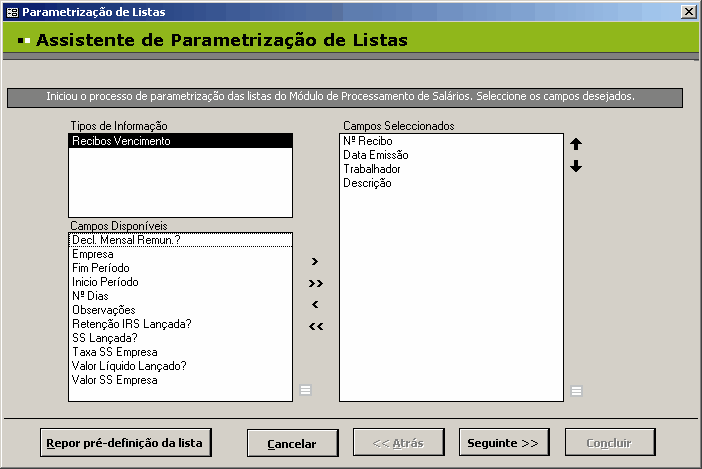 Como se utiliza 45 Perfil de impressão O aspecto gráfico e parte da informação a introduzir são caracterizados na zona do programa Perfis de Impressão 27.