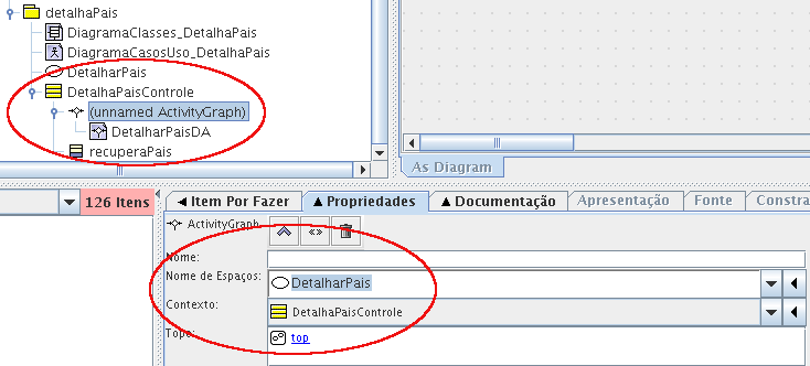 11.No diagrama de classes Servico2CadastroPais inclua a classe DetalhaPaisControle e crie uma dependência para a classe PaisHandler.