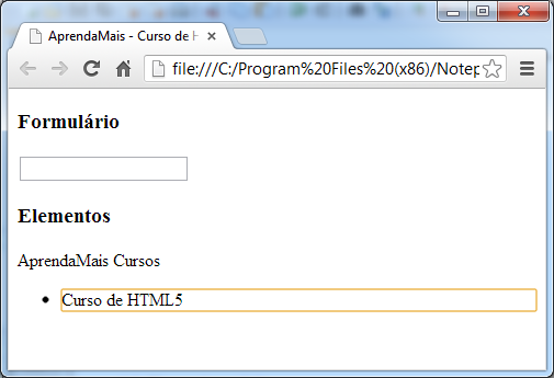 Navegou para o elemento de tabindex igual a2: Title Define o título ao elemento em que é aplicado. Alguns exemplos de uso: Em um link, ele pode ser uma descrição da página de destino.