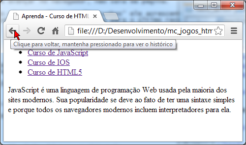 A nova URL passada em pushstate ( ) ou replacestate ( ) deve ter a mesma origem (domínio) da página. Caso contrário, é gerado um erro de segurança. Compatibilidade atual: http://www.caniuse.