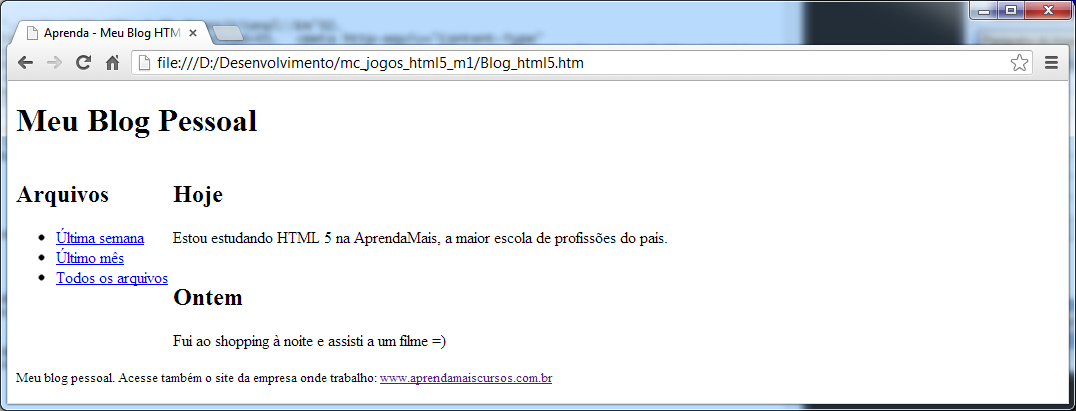 Embora não haja nada errado nessa estrutura ela é desconhecida para um navegador - ou até mesmo para programas como, por exemplo, o Googlebot. Como saber o significado de cada parte?