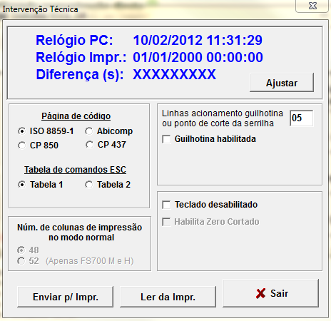 Possuir um cabo paralelo DB25 ou um cabo paralelo padrão Centronics; 4. Utilizar um Print Server que possua porta Paralela.