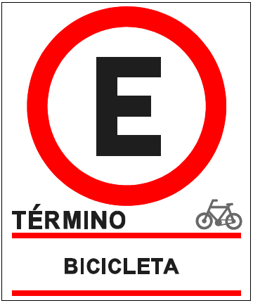 1.24. Estacionamento para bicicletas Conceito: É o trecho da faixa de estacionamento reservado exclusivamente para estacionamento de bicicletas. Critérios: 1.