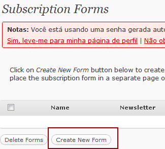 3. CONFIGURAR MEIO DE CAPTAÇÃO: Agora que você já criou e configurou seu Auto Responder e os e-mails temos que criar o Formulário de Contato para captação do nome e do e-mail do interessado em entrar