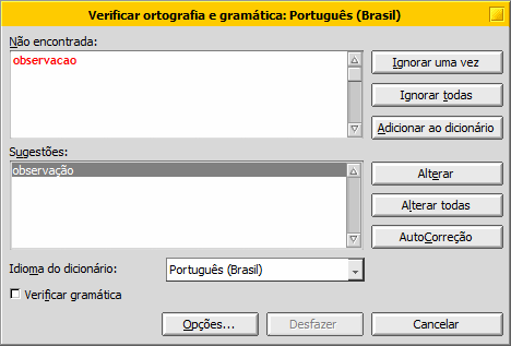 Eu adoro slistaks Corretores ortográficos Para gerar labels observacao = observação >> agrupamentos Utilizando corretores