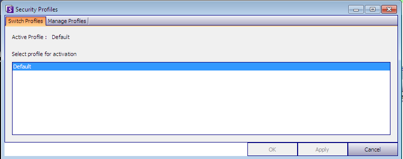 Gerenciando perfis de segurança Capítulo 1 Gerenciando perfis de segurança Todos os direitos de acesso do usuário são definidos em Groups, em User Configuration.