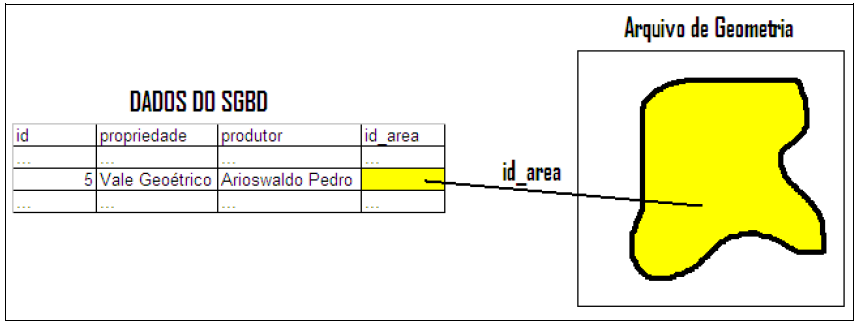 21 2.2 TIPOS DE SISTEMAS DE INFORMAÇÕES GEOGRÁFICAS Atualmente existem dois tipos diferentes de arquiteturas que utilizam recursos de um SGBD para gerenciar os dados geográficos de um SIG, sendo: