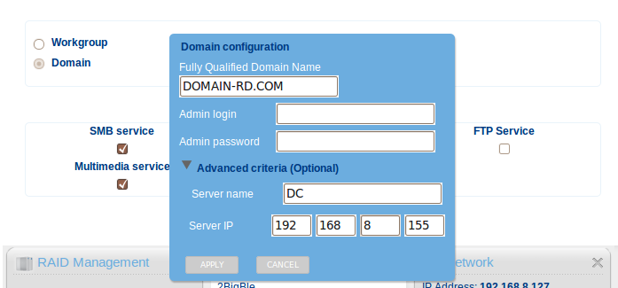 Administrar o LaCie 2big Network 2 Manual do Utilizador página 38 UPnP: Esta funcionalidade permite que o 2big Network 2 funcione como servidor multimédia UPnP.