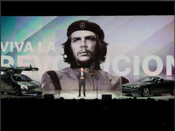 Vamos evitar. #Mercedes-Benz: "Viva la revolución!