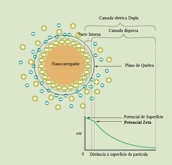Revisão da Literatura Figura 16: Representação esquemática do Potencial Zeta (adaptado de Malvern Instruments, 2013d) 2.2.4.