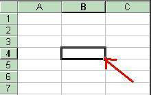 2. LINHA, COLUNA E CÉLULA Ao abrir o Microsoft Excel, é apresentada uma janela com três planilhas: Plan 1, Plan 2 e Plan 3 (que podem ser vistas também na figura anterior).