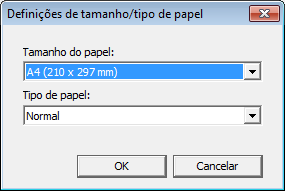 Se ocorrer incompatibilidade papel Driver de impressão (caixa de diálogo Printer Preferences (Preferências de impressora): clique na guia [Papel/Qualid impressão]. 2.