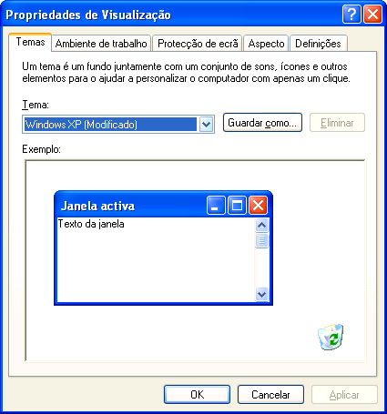 PERSONALIZAR O AMBIENTE DE TRABALHO O Windows fornece infinitas possibilidades de integrar o seu computador com a Internet.