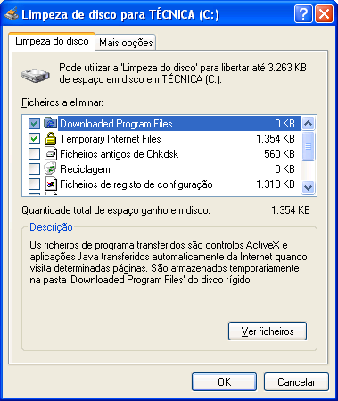 MANUTENÇÃO DO SISTEMA O Windows fornece-lhe ferramentas que deverá utilizar regularmente para efectuar a manutenção do seu disco rígido ou das suas disquetes.