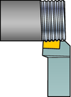 T-Max Twin-Lock esenho com alavanca T-Max Twin-Lock para rosqueamento de tubulações de petróleo Ferramenta convencional R166.39F Linha do passo abeça de corte SL R 566.39KF R166.