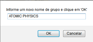 14 5.2 Criar grupo de registros (ADD TO GROUP): para criar um grupo de registros, selecionar os registros desejados clicando na caixa ao lado esquerdo do sobrenome do autor, depois clicar em ADD TO