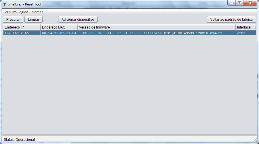 5. Instalando o RESETTOOL: 5.1. Sistema Operacional Linux Execute o comando abaixo para instalar o pacote Java: sudo apt-get install sun-java6-jre Comando (versão ubuntu/debian).