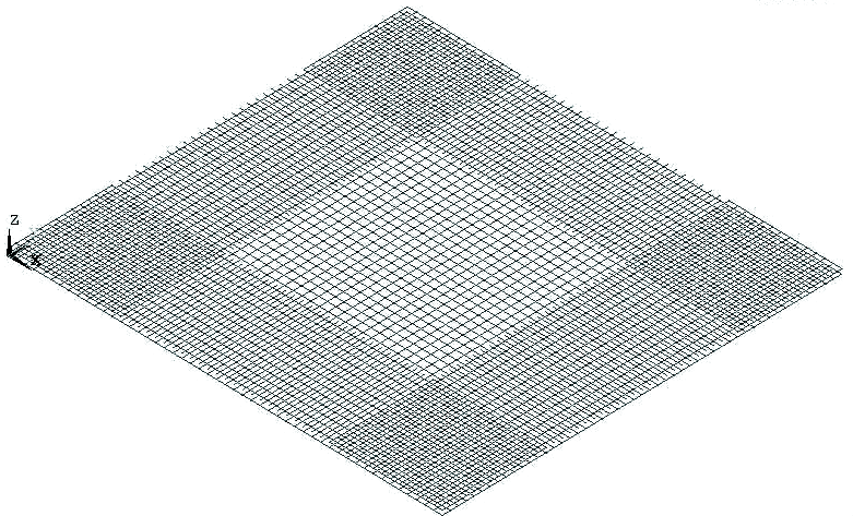 condições de apoio (elementos SOLID45 e SOLID65).