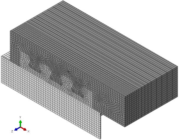 Os modelos com armadura passante possuem a mesma configuração, porém com barras de armaduras transversais nas aberturas dos conectores, semelhantes às do tipo N2 da Figura 7.