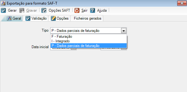 ALTERAÇÕES SAFT É possível a partir de agora alterar a classificação dos documentos segundo o SAFT.