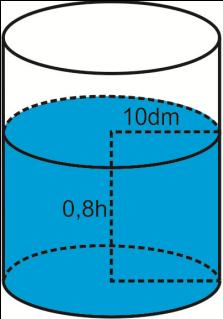 em (A) 8 cm. (B) 5 cm. (C) cm. (D) 7 cm. (E) 4 cm. REVISÃO: O volume do prisma original é 48H = 440 H = 30cm. O volume depois de modificadas as dimensões do prisma é:,56,5 8 30 x = 700 x.