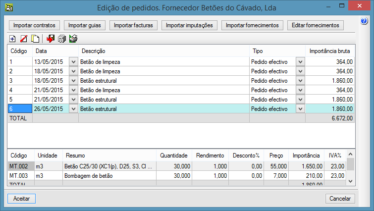 148 Fig. 6.184 Fig. 6.185 Na quinta-feira, dia 28/05/15, será betonada a terceira parte das fundações.