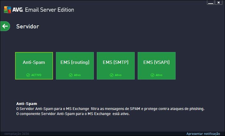 Tenha em atenção que todos os componentes de servidor ficarão disponíveis (a não ser, obviamente, que opte por não instalar alguns dos componentes durante o processo de instalação) apenas se utilizar