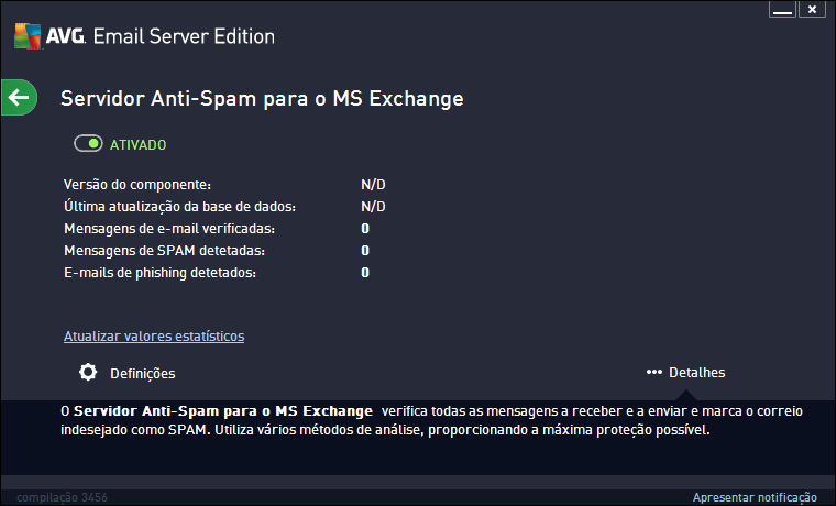 6. Servidor Anti-Spam para o MS Exchange 6.1.