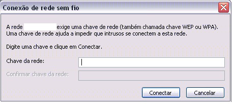 Clique em conectar e o sistema irá conectar automaticamente.