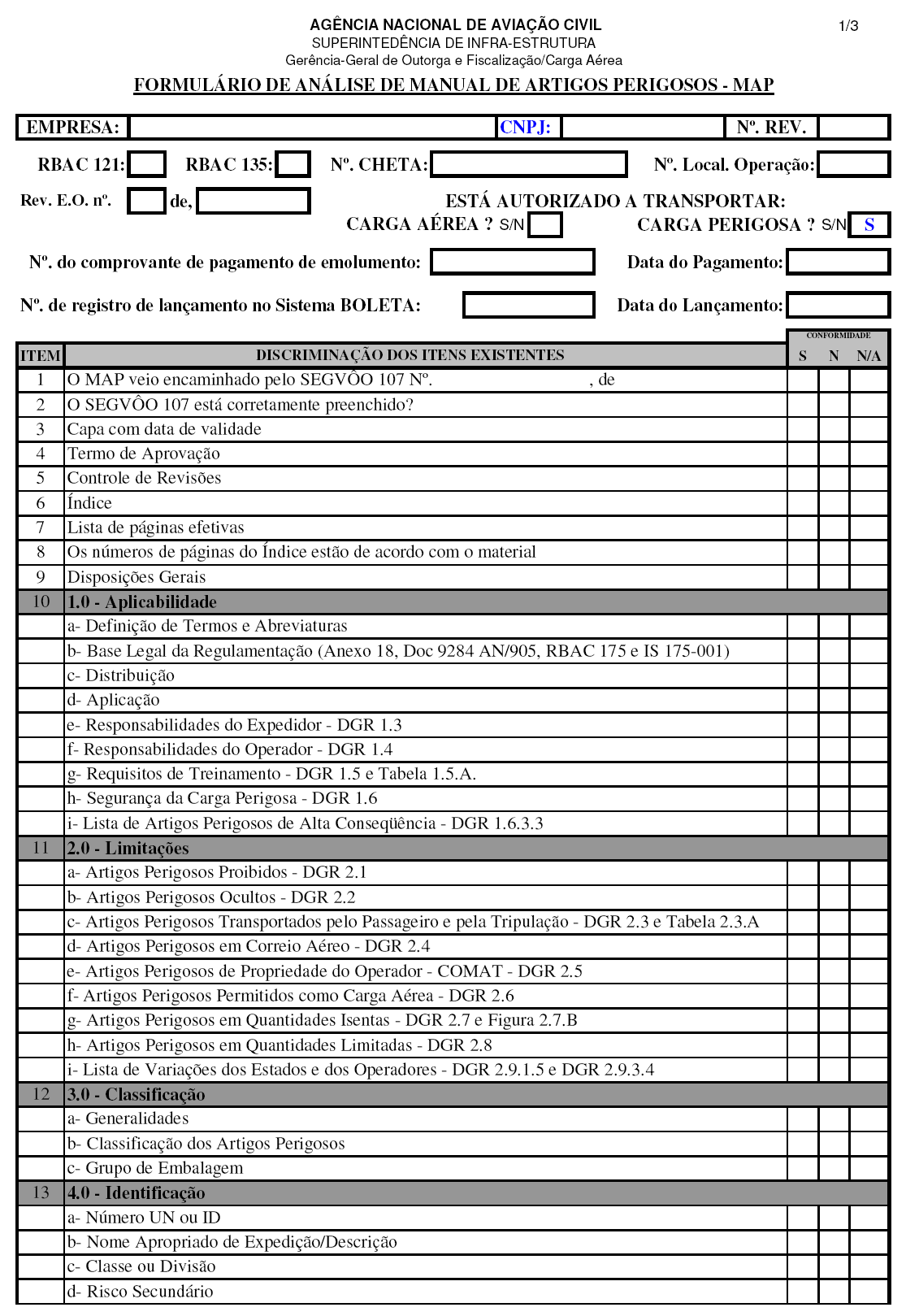 APÊNDICE F PARA EMPRESAS QUE TRANSPORTAM